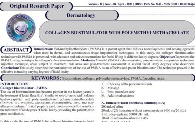 Bioestimulação de colágeno com PMMA – Técnica BioSculpt