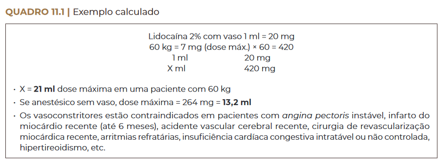 Exemplo calculado