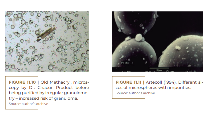 Old Methacryl, microscopy by Dr. Chacur