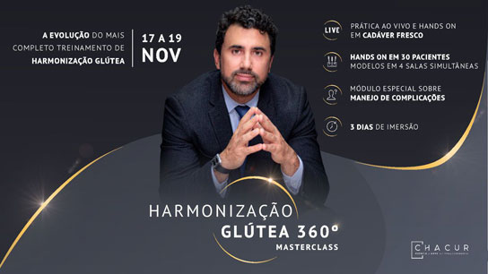 curso de Harmonização Glútea 360 Dr Chacur